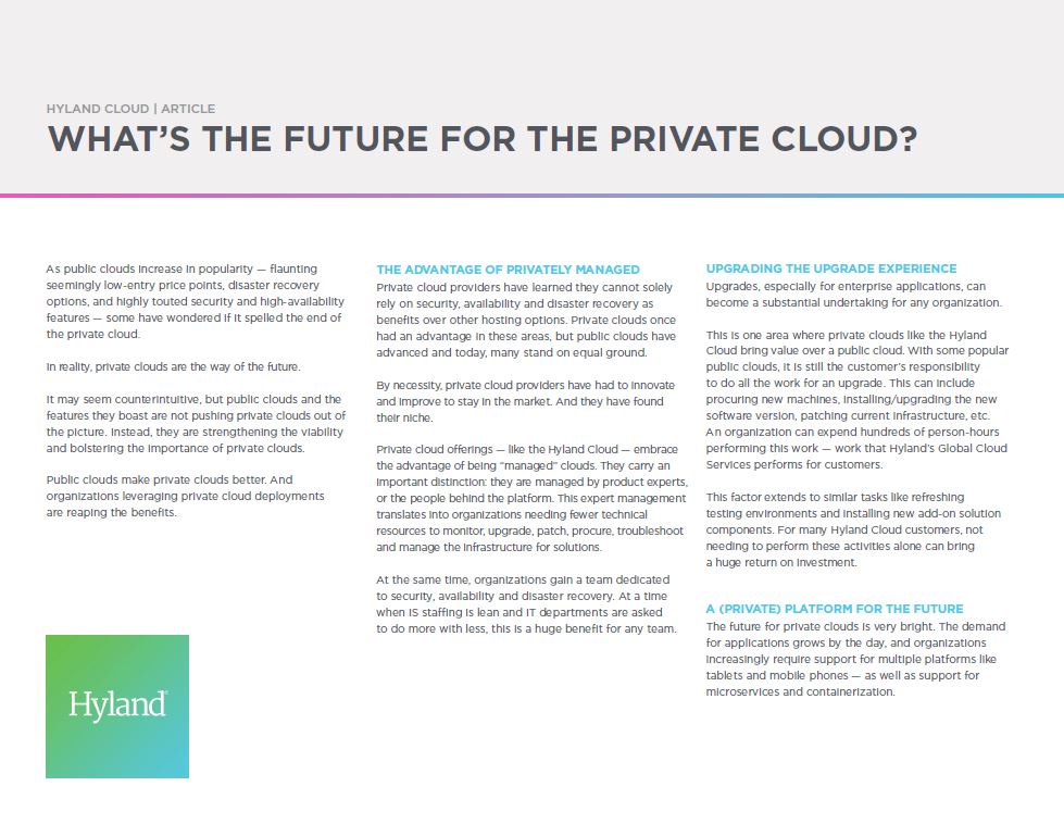 Private Cloud Vs Public Cloud Hyland Kyocera Software Document Management Thumb, Kittinger Business Machines, Copystar, Kyocera, Epson, Kobra, Orlando, Central, Florida