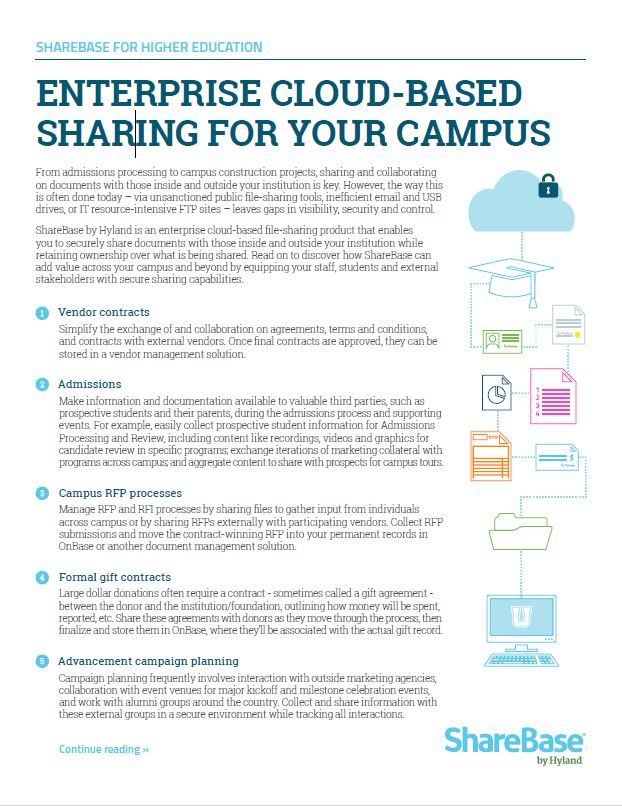 Solutions ShareBase For Higher Education Kyocera Software Document Management Thumb, Kittinger Business Machines, Copystar, Kyocera, Epson, Kobra, Orlando, Central, Florida